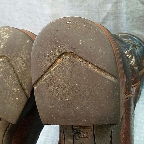 Ariat Quickdraw Square Toe Western Boots Men's 8 D Brown Oiled Rowdy 10006714 - Picture 12 of 12